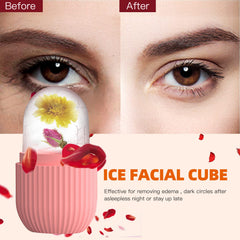 Rodillo de hielo XHJRI para los ojos: ayuda a disminuir ojeras e hinchazón.