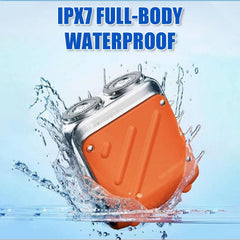 R-12 resistente al agua IPX7 para uso seco o húmedo.