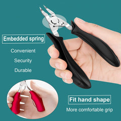 XIORRY mango ergonómico mejora agarre durante el corte de uñas