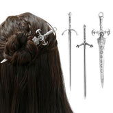XJYHDY broches espada para cabello, diseño gótico y duradero.