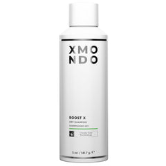 XMONDO Champú en seco: botella destacando frescura rápida sin residuos