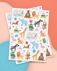 Diseños metalizados xo-fetti de animalitos para decoración duradera
