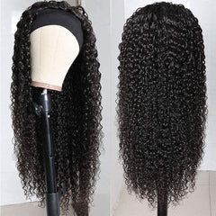 XSY Headband Wig banda seda fría diseño sin costura para uso cómodo