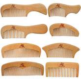 Xuanli juego 8 peines madera: conjunto familiar suave y duradero.