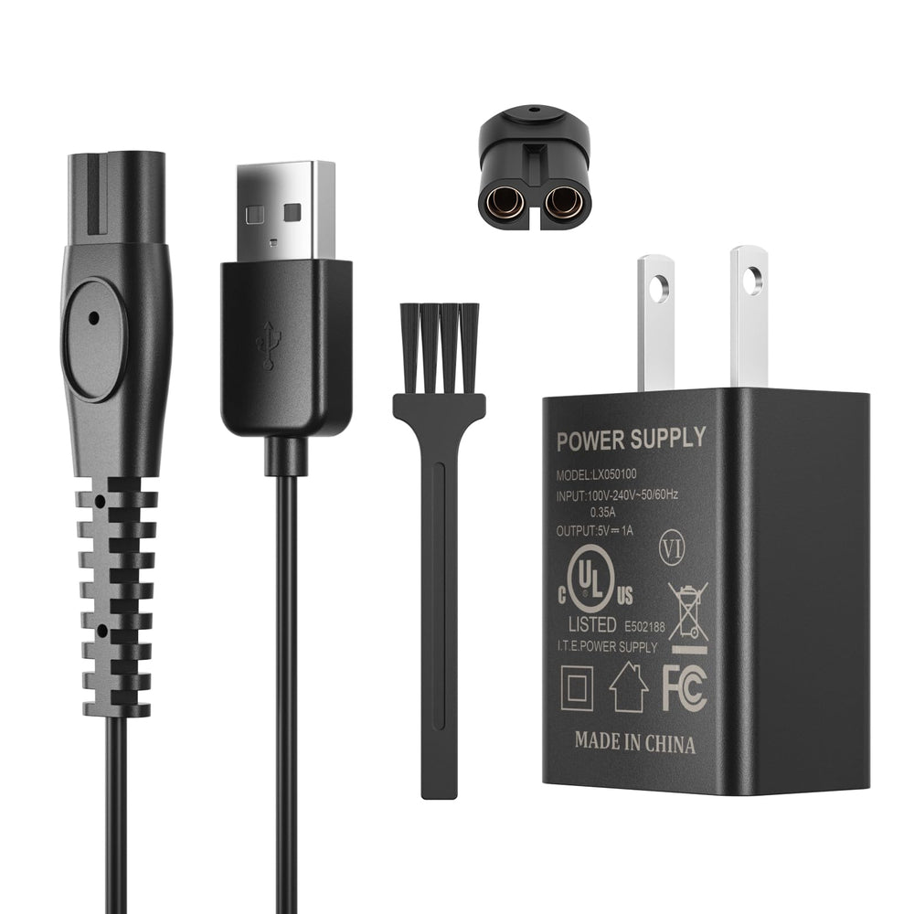 XXSZHY cargador rápido 5V para Philips Norelco One Blade, carga eficiente para uso diario.