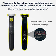 XXSZHY compatibilidad amplia con Philips Norelco y Multigroom para varios modelos.