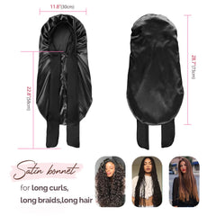 YANIBEST bonete para trenzas y locs con banda de ajuste seguro