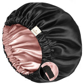 Yanibest bonete de satén rosa para dormir, cómodo y suave al tacto.
