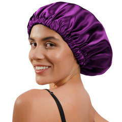 Yanibest bonete satén multifuncional, perfecto para lavado y cuidado capilar.