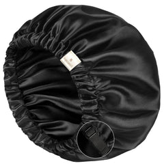 YANIBEST Bonete satín para dormir con doble capa y ajuste cómodo.