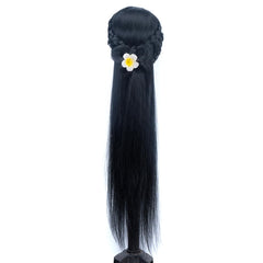 Cabeza-maniquí YANZIJF modelo para peluquería con colores vivos