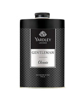 Yardley London Gentleman talco absorbe humedad para piel seca y cómoda.