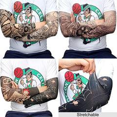 Manga de tatuaje realista de YARIEW para brazo, efecto natural y discreto