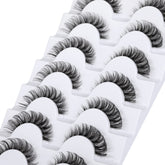 Pestañas Yawamica con efecto delicado y curva C para look natural