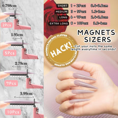 Cortauñas de acero inoxidable de YAYA NAILS para durabilidad