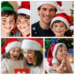 Tatuajes Yazhiji Arboles de Navidad, toque festivo duradero.