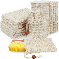 Ycolama sac savon mesh exfoliant 50, mousse dense et exfoliante.