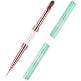Brocha doble punta de Ycyan para extender uñas con gel UV
