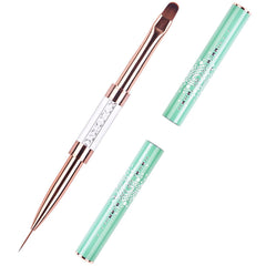 Brocha doble punta de Ycyan para extender uñas con gel UV