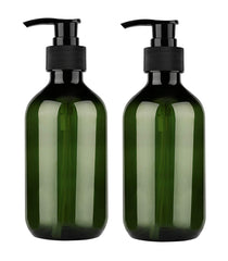 Dispensador Yebeauty 300 ml verde para jabon liquido en el baño.