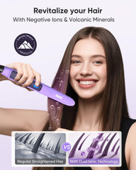 YeCheer plancha con vibración sónica para peinado más rápido