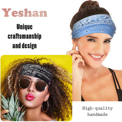 Bandana elástica Yeshan para yoga y pilates