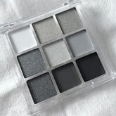 Yeweian paleta de sombras negro humo de 9 colores para looks intensos y duraderos.