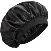 Bonete de seda YFONG con interior de seda morera 6A para cabello suave durante la noche