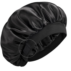Bonete de seda YFONG con interior de seda morera 6A para cabello suave durante la noche