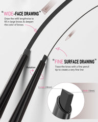 YFulfill waterproof brow pencil lasts through workouts and weather.