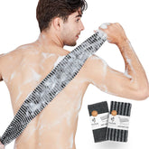 Yiclick exfoliating body scrubber 2 pack for versatile shower back cleansing