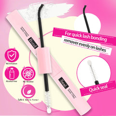 YIDUO pegamento para pestanas 5ml negro ofrece efecto delineador duradero