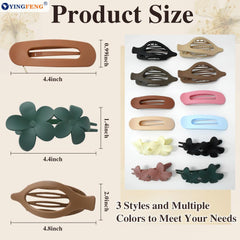 YINGFENG clip planas, tres estilos para looks versátiles.