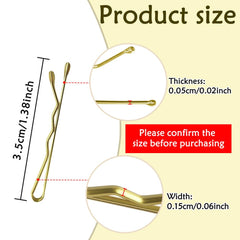 YINGFENG horquillas con puntas redondeadas protegen el cabello al peinar.