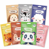 Yishifa mascarilla facial animal perro, hidratante para piel suave y radiante