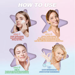 Parche YIWMWIY multicolor 14 mm, cobertura amplia para imperfecciones visibles.