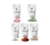 Arcilla rosa de YOGI’S GIFT para mascarillas suaves y cuidado facial.