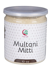 YOGI’S GIFT Polvo Multani Mitti para limpieza facial suave y exfoliación