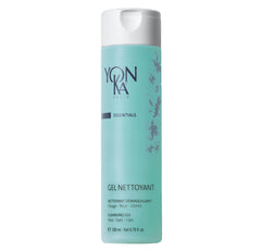 Yon-Ka gel limpiador en bote, limpieza suave para piel grasa.
