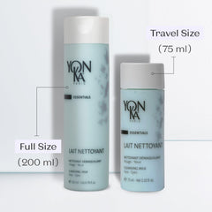 Desmaquillado suave de ojos y labios con Yon-Ka Lait Nettoyant