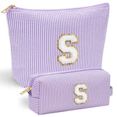 YOOLIFE estuche maquillaje monograma chenille, estilo único.