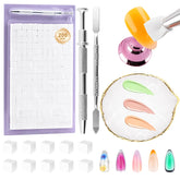 YOOVR esponjas para ombré en uñas, mezcla suave para degradado uniforme.