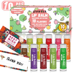 Bálsamo labial natural Yopela con 10 sabores para hidratación y aroma