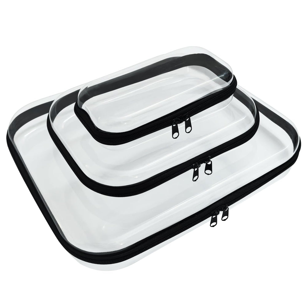 YOQIVEXU estuche transparente grande para ropa y accesorios, ideal para viaje