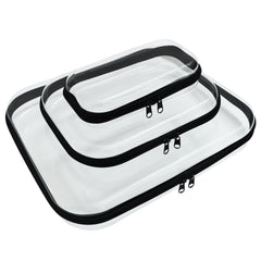 YOQIVEXU estuche transparente grande para ropa y accesorios, ideal para viaje