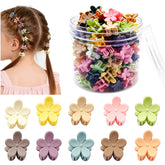 Prendedor flor mini de YosaiHom en colores brillantes para combinaciones coordinadas.