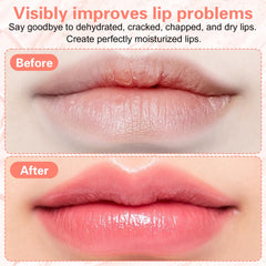Textura cremosa de balsamo labial YOTOCK para labios suaves