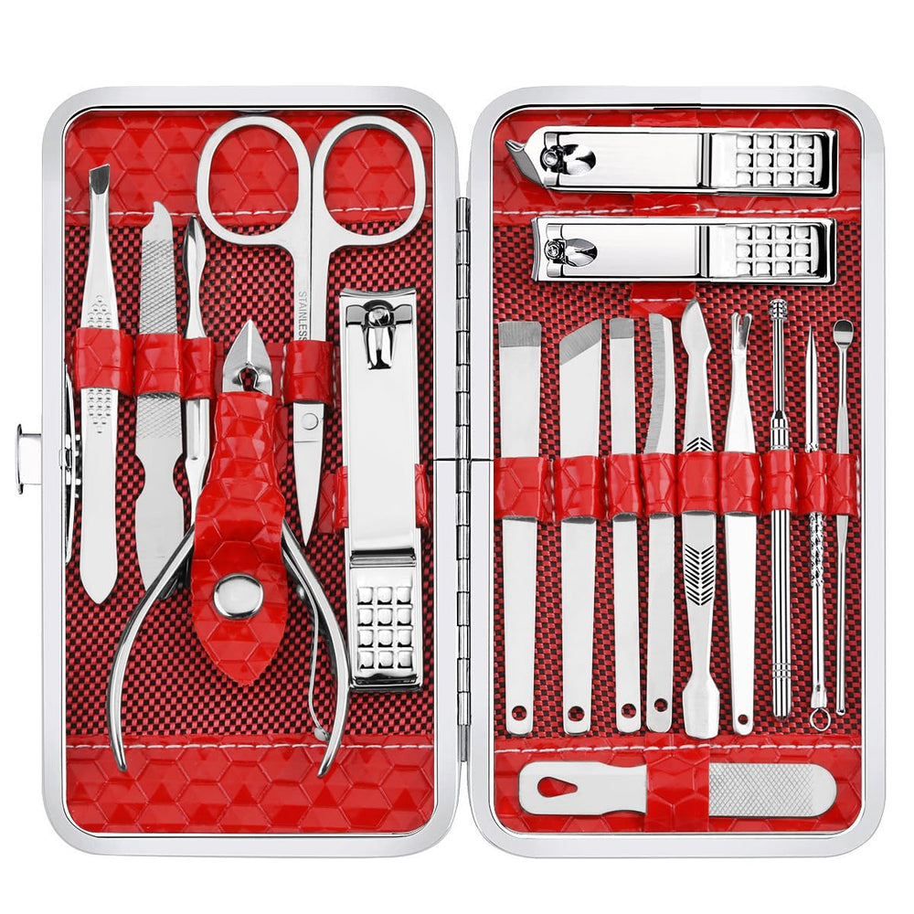 Yougai kit de manicura con herramientas múltiples para uso diario de uñas.