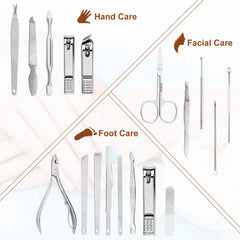 Yougai tijeras y limas de precisión en acero para uñas y cejas.