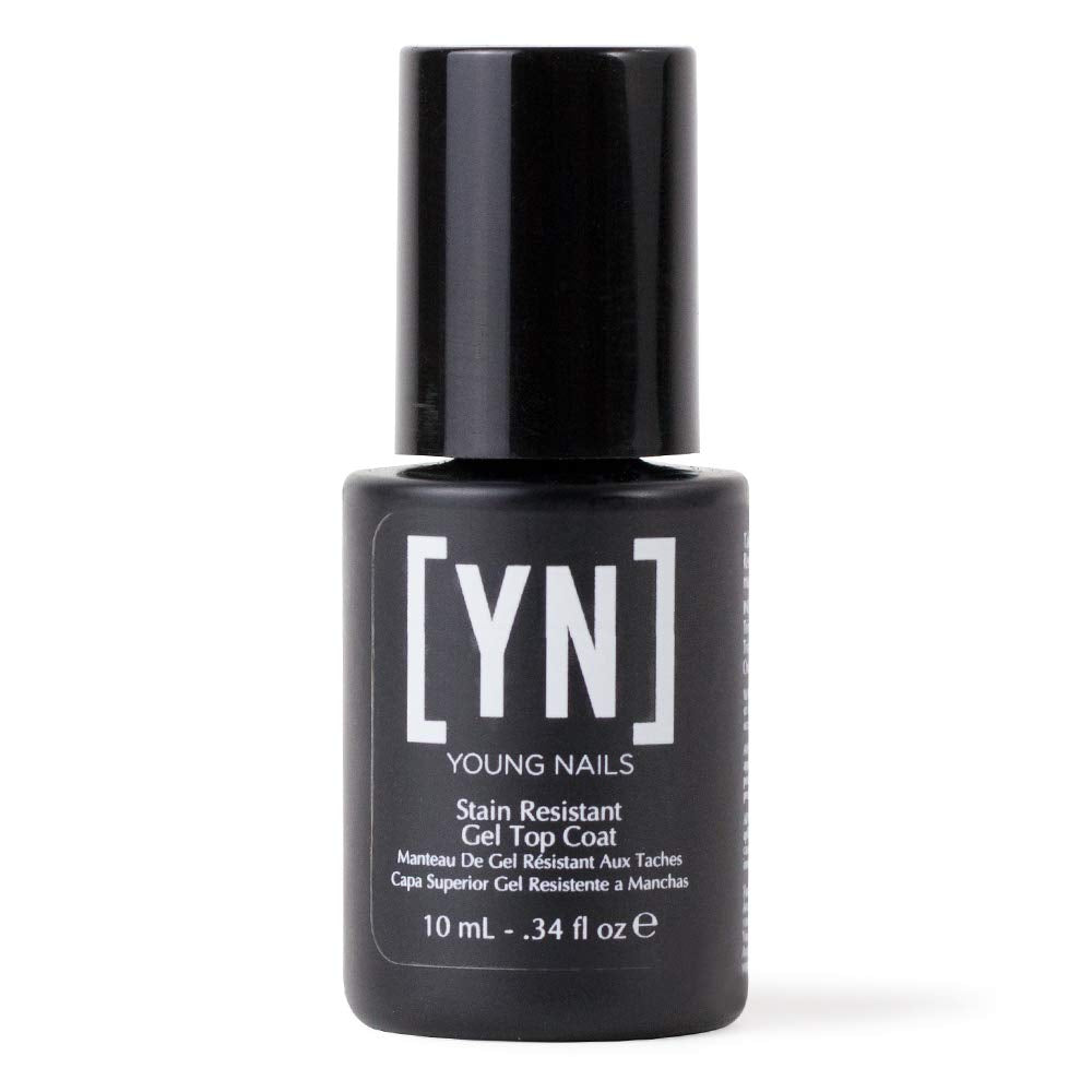 Young Nails Capa de gel resistente a manchas para una aplicación suave y duradera.